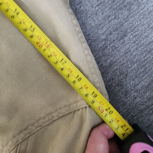 Orvis Men Vintage Elbow Patch Fishing Hunting Button Down Jacket Size Med Tall - Picture 13 of 13